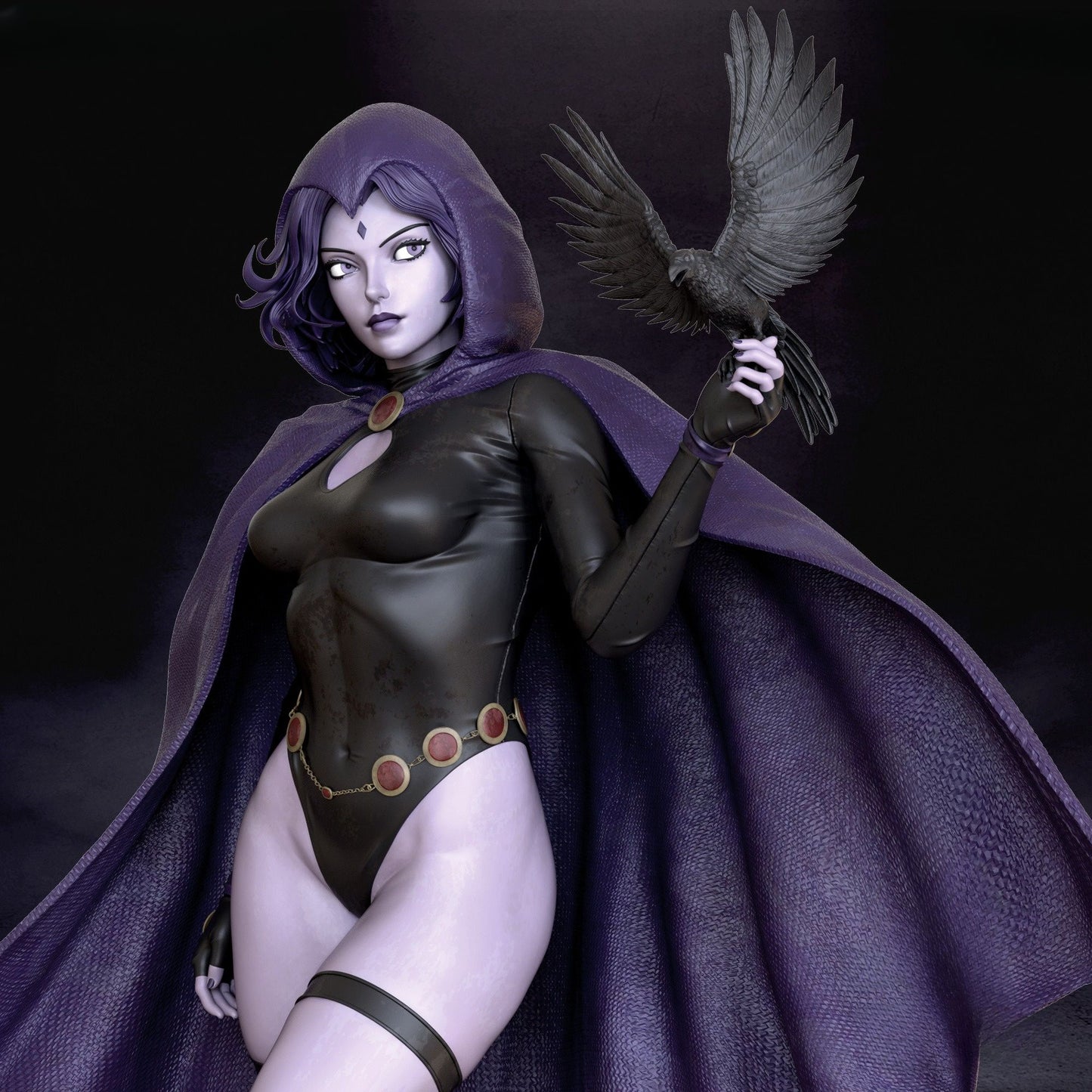 4273 Raven NSFW - DC Comics - STL 3D Print Files