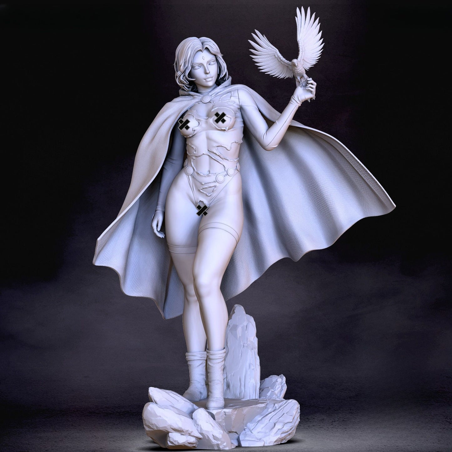 4273 Raven NSFW - DC Comics - STL 3D Print Files