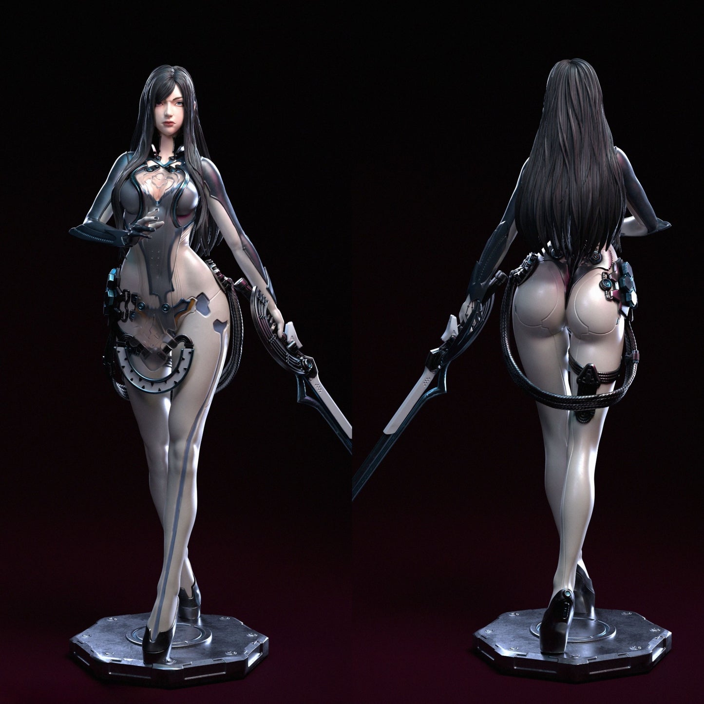 4036 Raven - Stellar Blade - STL 3D Print Files