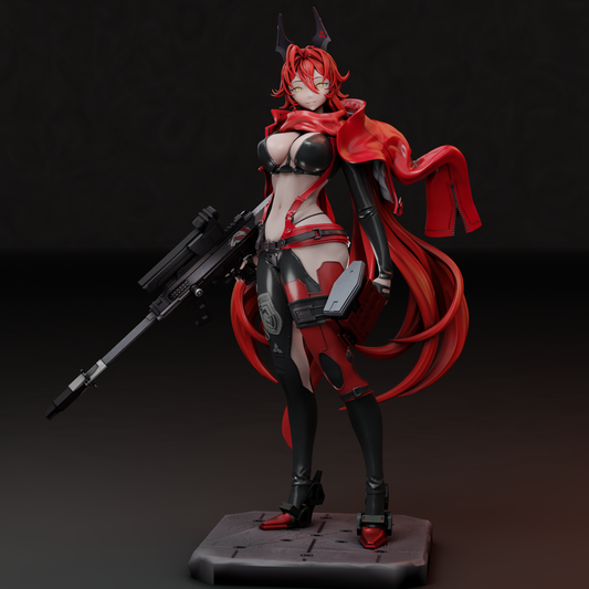 3485 Red Hood NSFW - Nikke Goddess of Victory - STL 3D Print Files