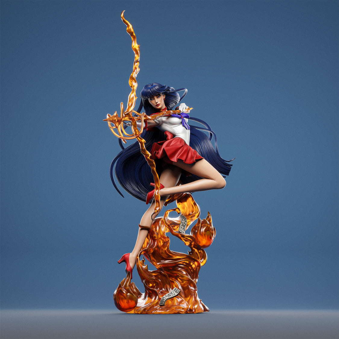 3927 Rei Hino - Sailor Moon - STL 3D Print Files