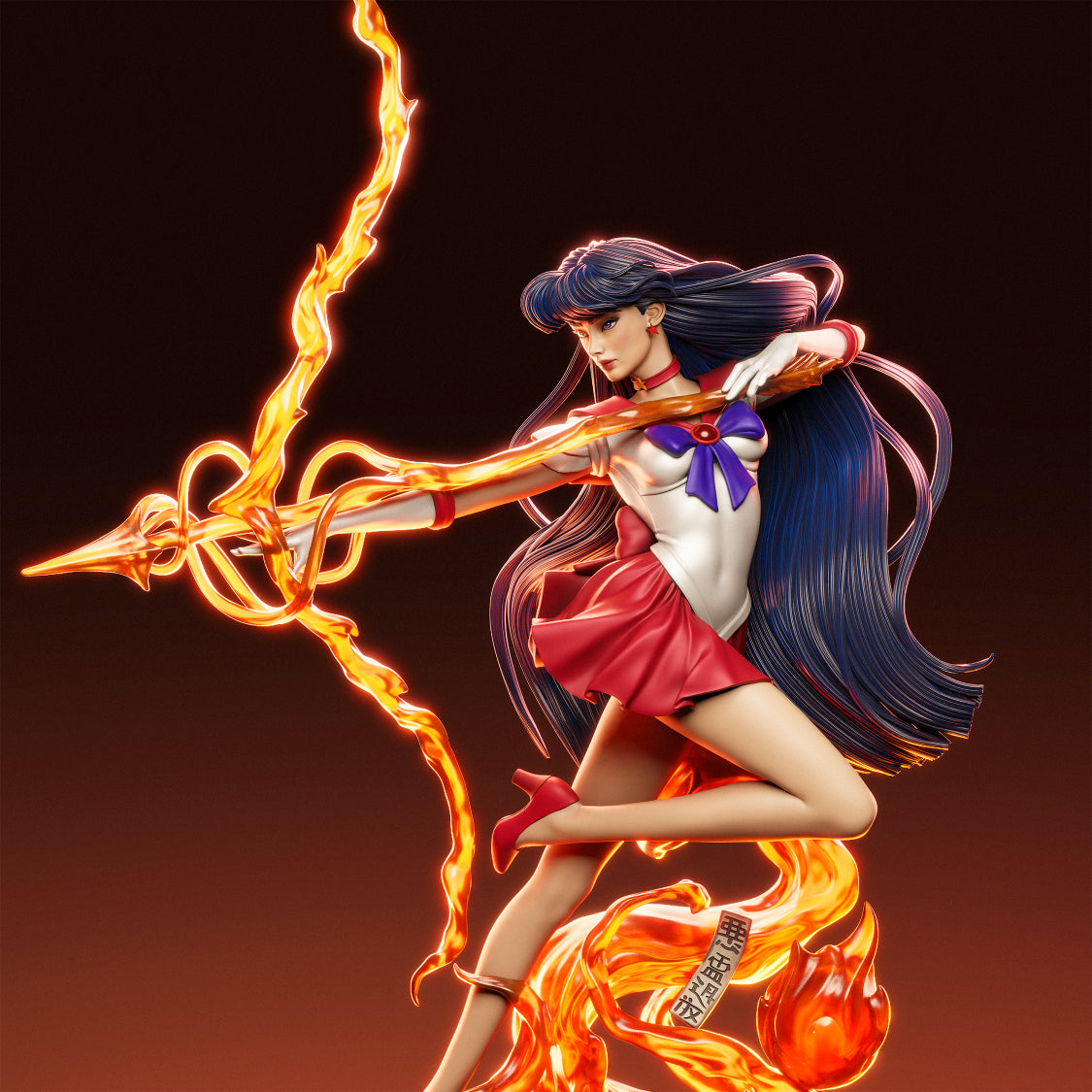 3927 Rei Hino - Sailor Moon - STL 3D Print Files