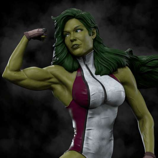 1214 She Hulk - Marvel Comics - STL 3D Print Files