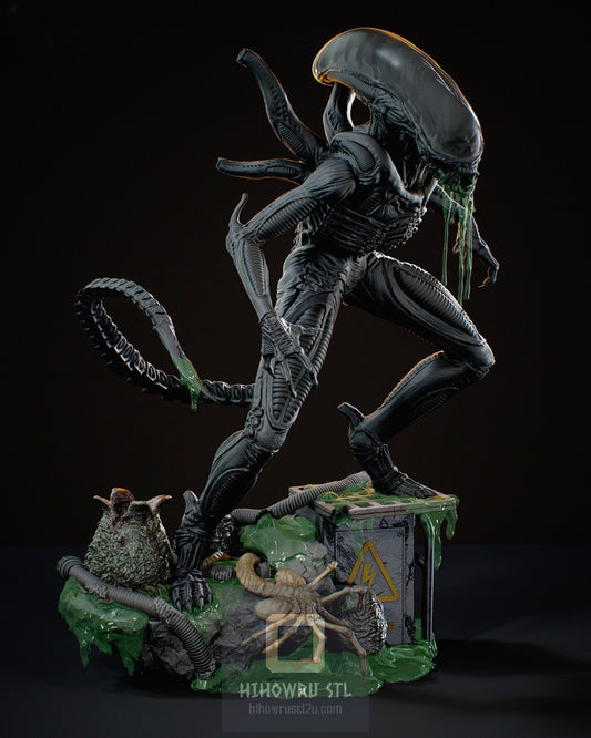 4461 Xenomorph - Alien - STL 3D Print Files