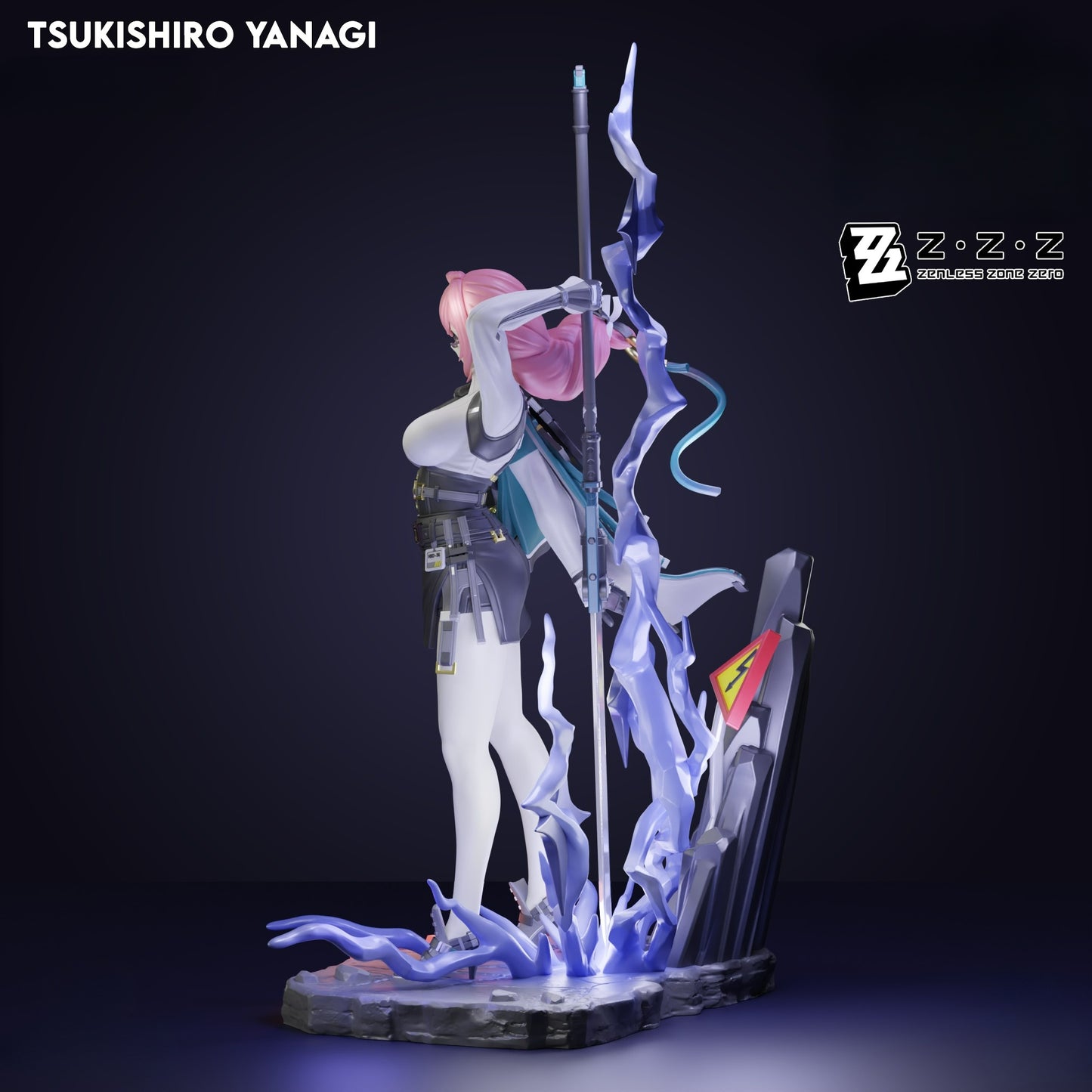 3382 Tsukishiro Yanagi - Zenless Zone Zero - STL 3D Print Files