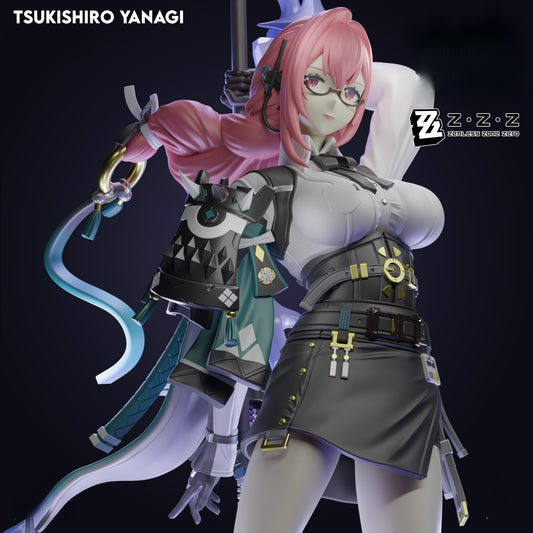 3382 Tsukishiro Yanagi - Zenless Zone Zero - STL 3D Print Files