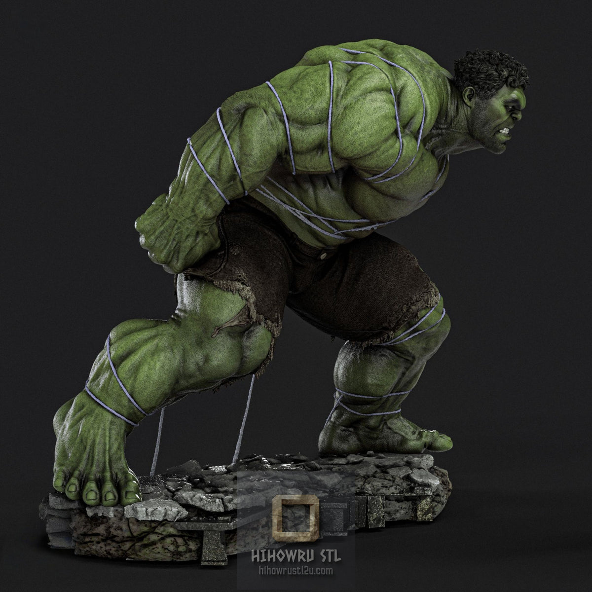5632 SPIDER-MAN VS HULK - Marvel Comics - STL 3D Print Files