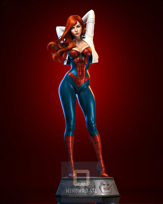 4663 Mary Jane - Spider-man - STL 3D Print Files