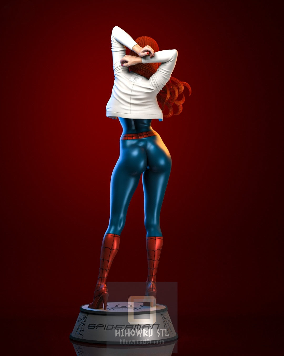 4663 Mary Jane - Spider-man - STL 3D Print Files