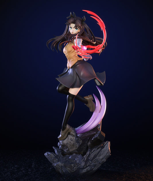 3777 Rin Tohsaka - Fate/Stay Night - STL 3d Print Files