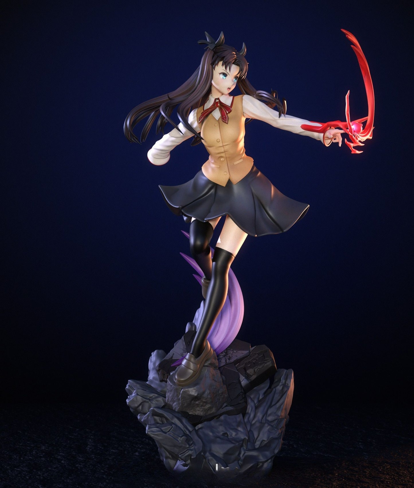 3777 Rin Tohsaka - Fate/Stay Night - STL 3d Print Files