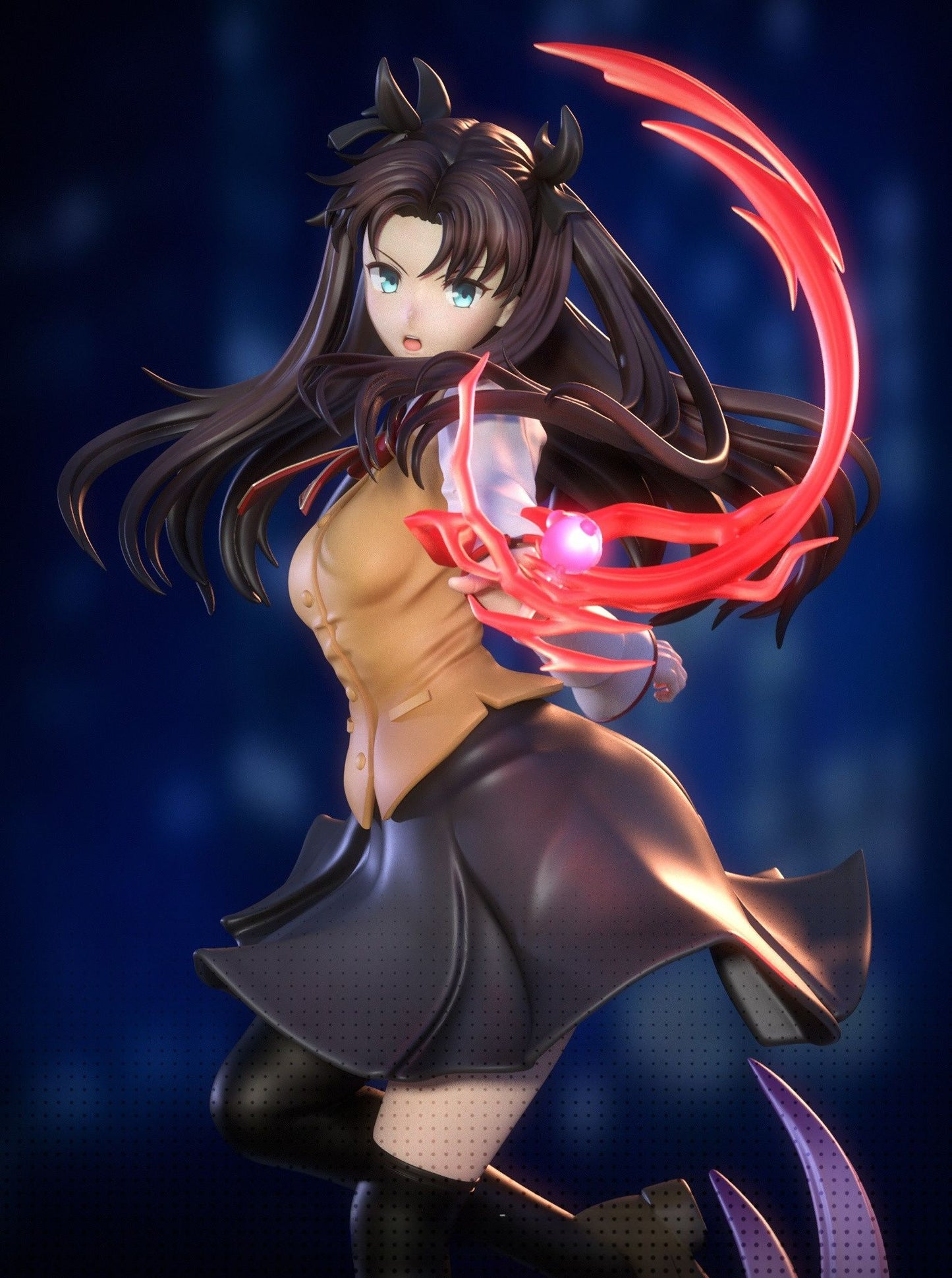 3777 Rin Tohsaka - Fate/Stay Night - STL 3d Print Files