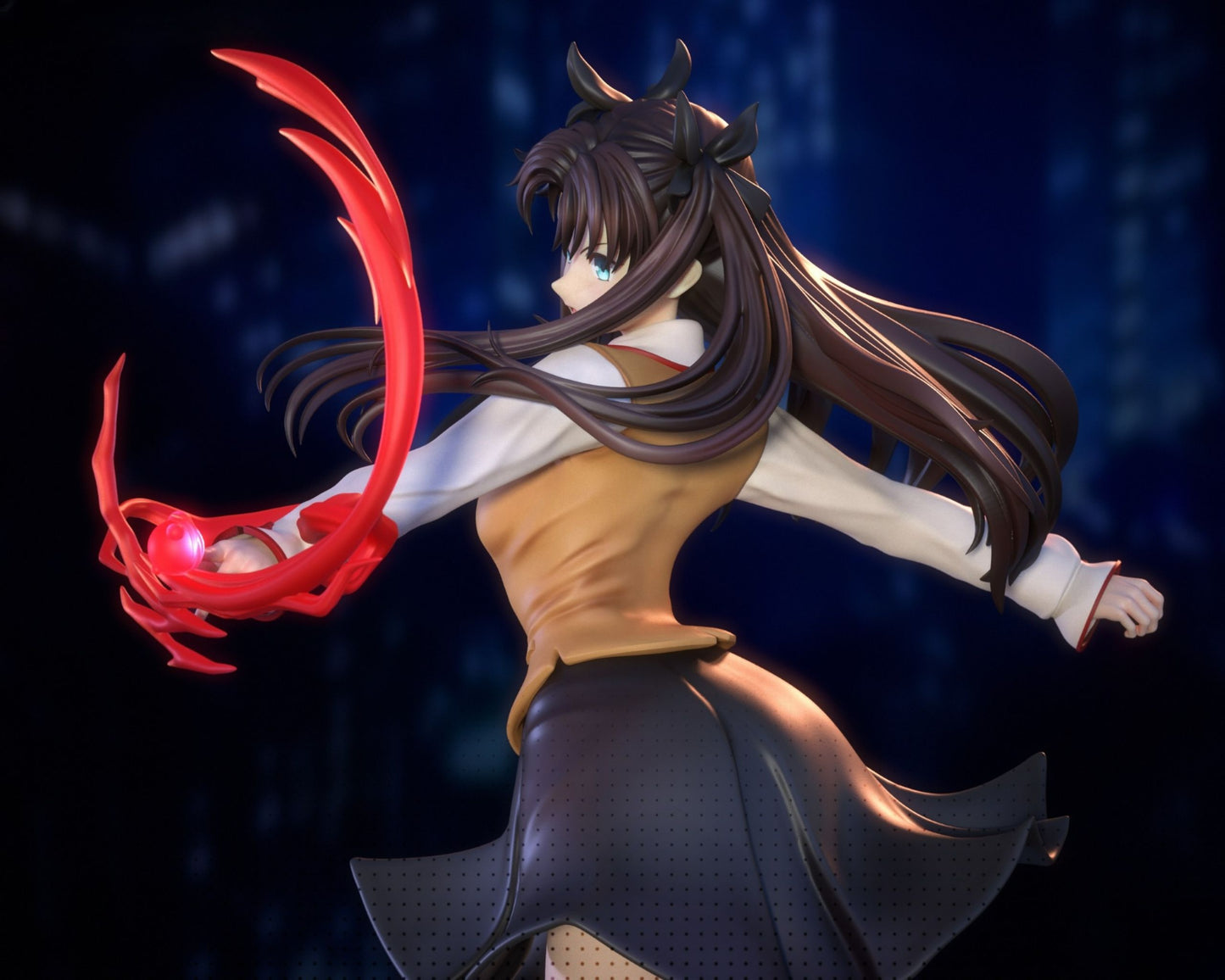 3777 Rin Tohsaka - Fate/Stay Night - STL 3d Print Files