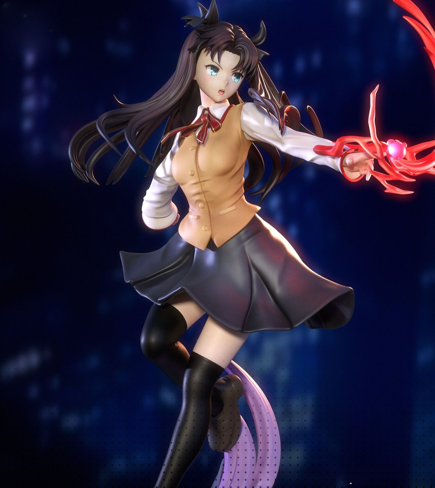 3777 Rin Tohsaka - Fate/Stay Night - STL 3d Print Files