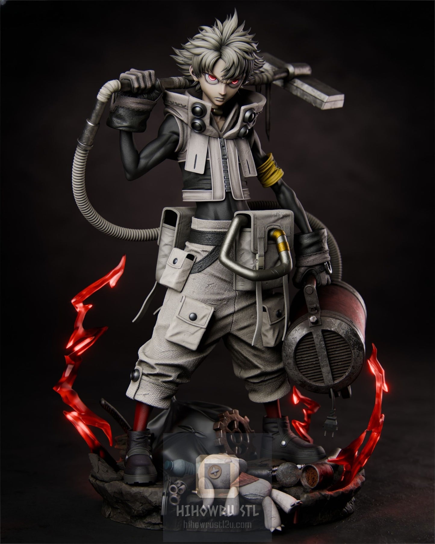 4331 Rudo Surebrec - Gachiakuta - STL 3D Print Files