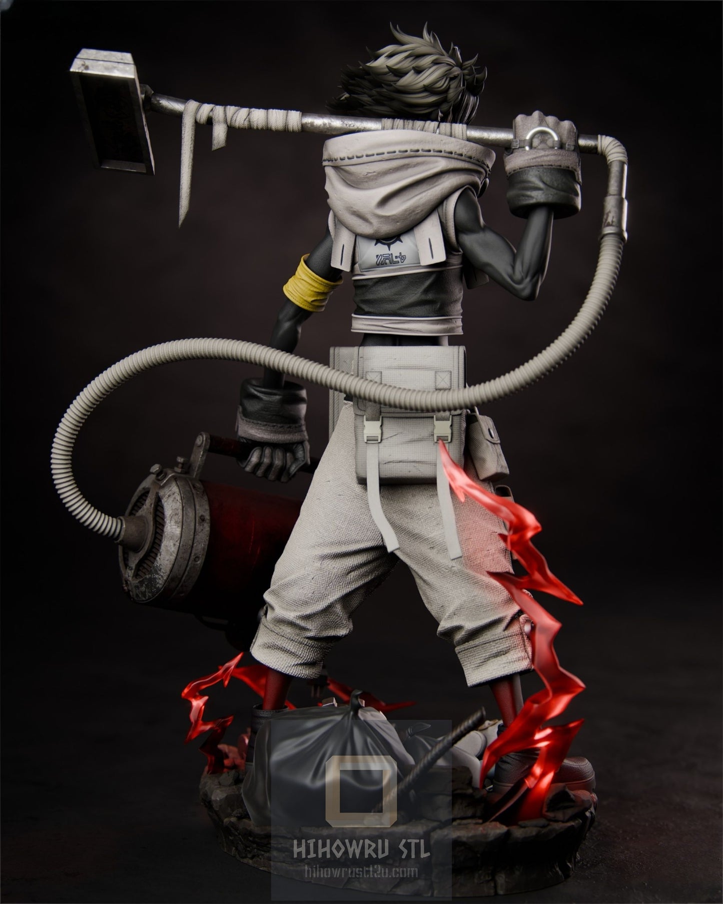 4331 Rudo Surebrec - Gachiakuta - STL 3D Print Files