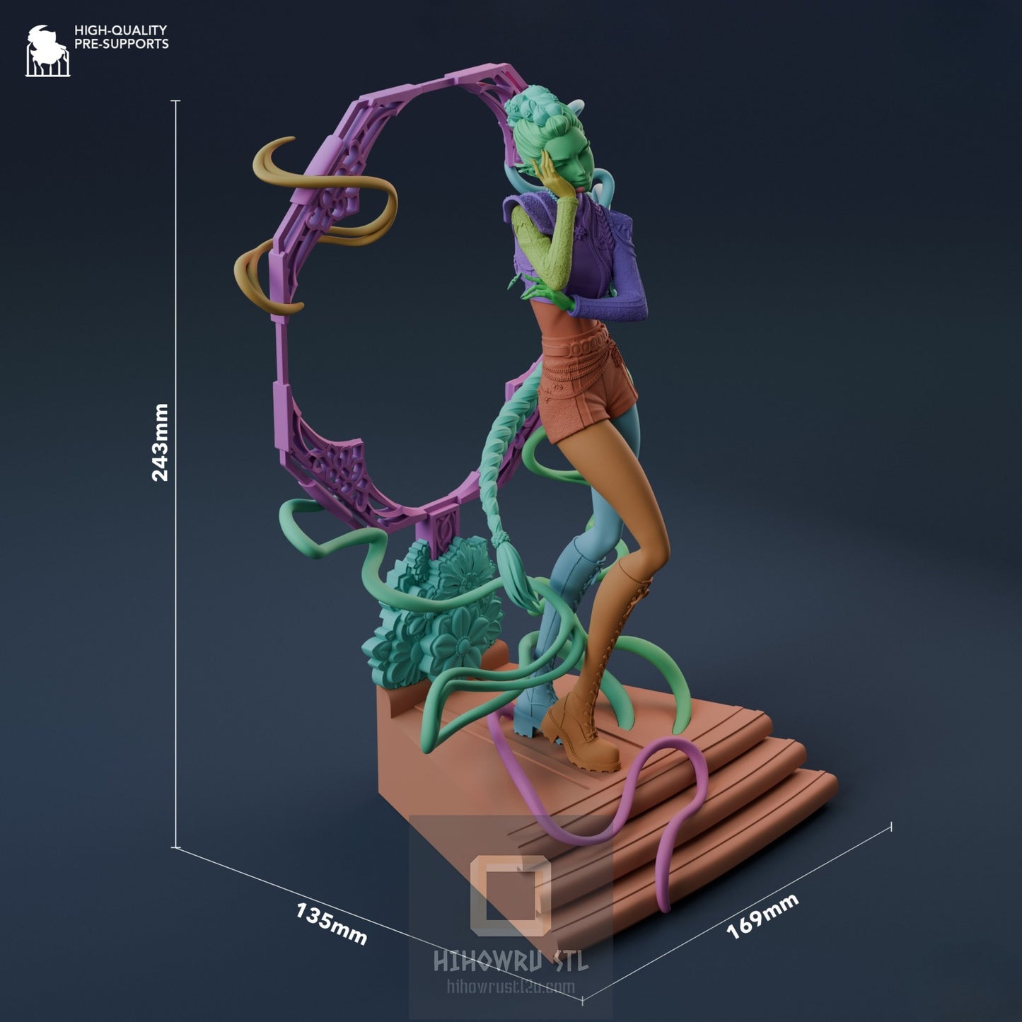 4385 Rumi - KPop Demon Hunters - STL 3D Print Files