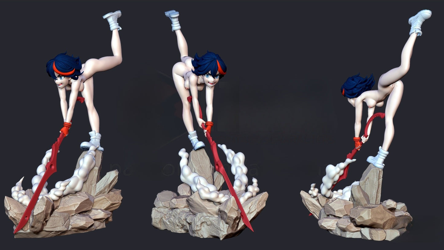3853 Ryuko Matoi NSFW - Kill la Kill - STL 3D Print Files