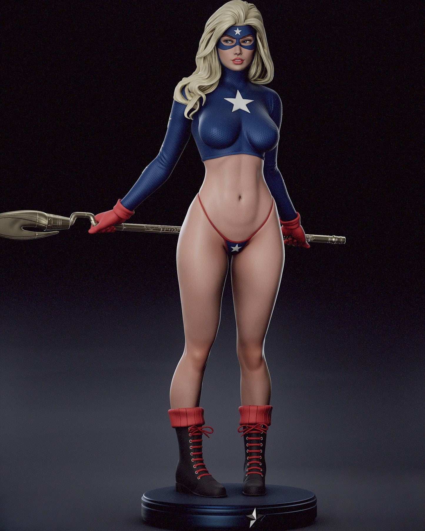 3861 Stargirl NSFW - DC Comics - STL 3D Print Files