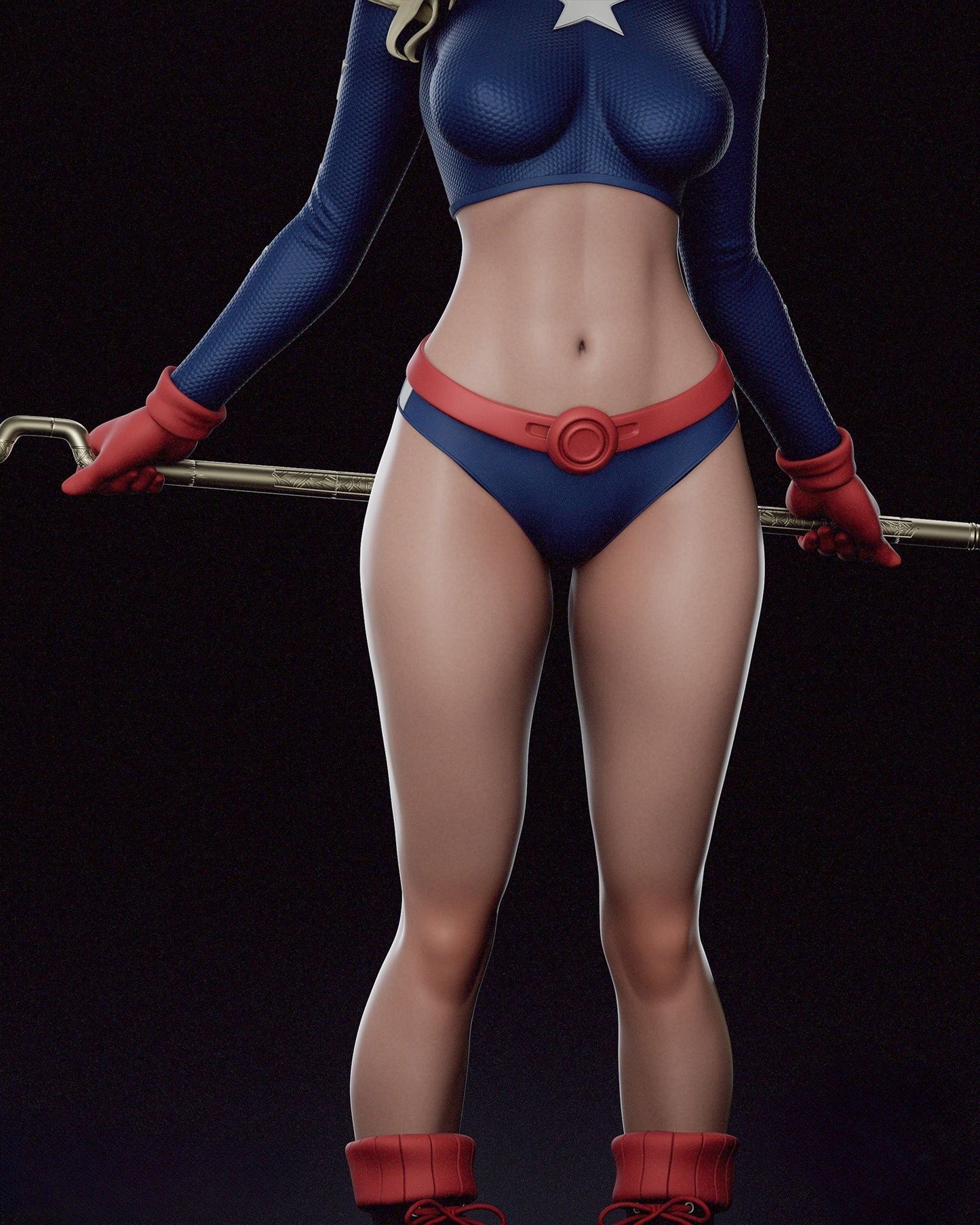 3802 Stargirl - DC Comics - STL 3D Print Files