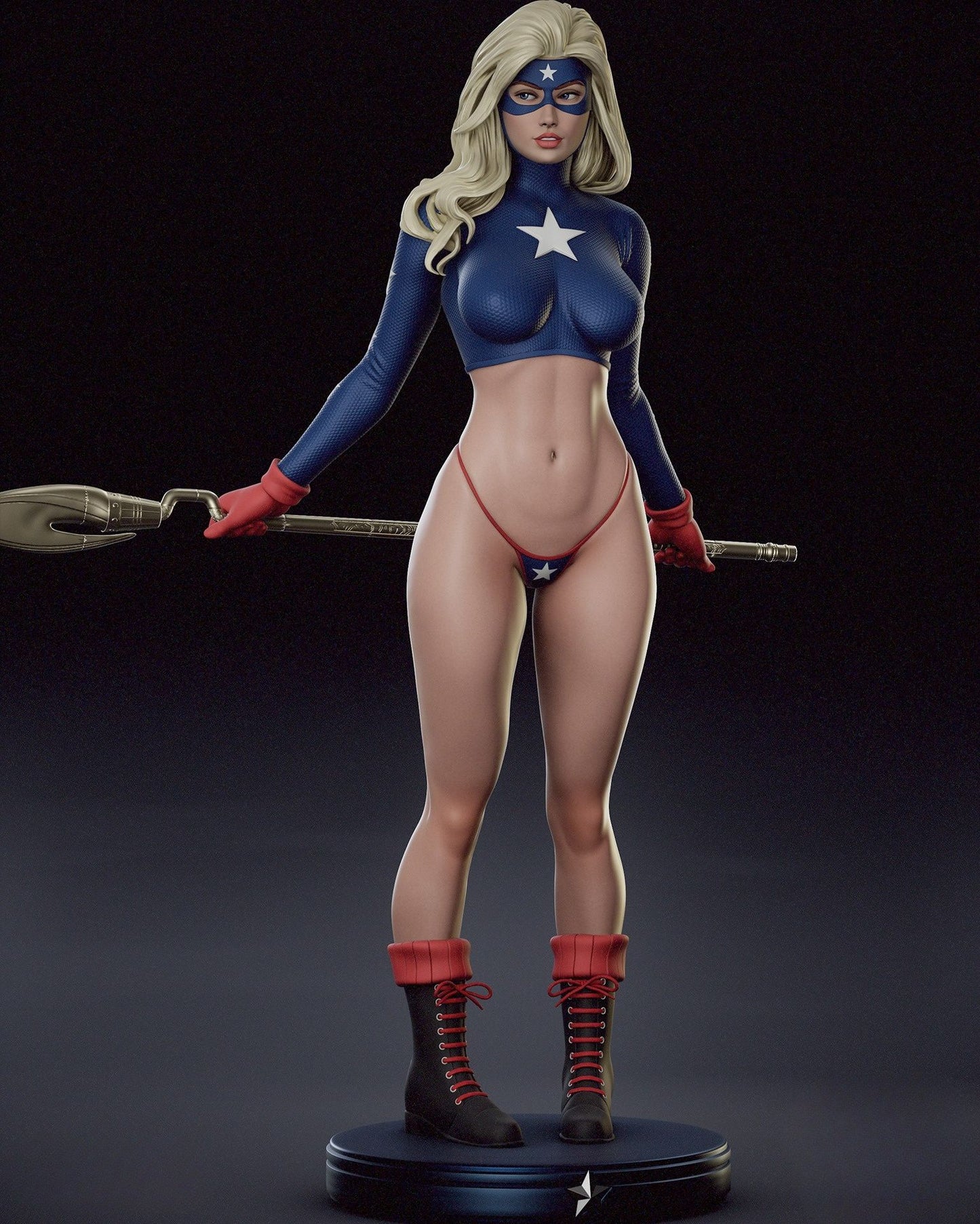 3802 Stargirl - DC Comics - STL 3D Print Files