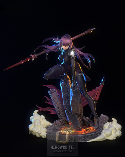 5402 Scathach - Fate/Grand Order - STL 3D Print Files