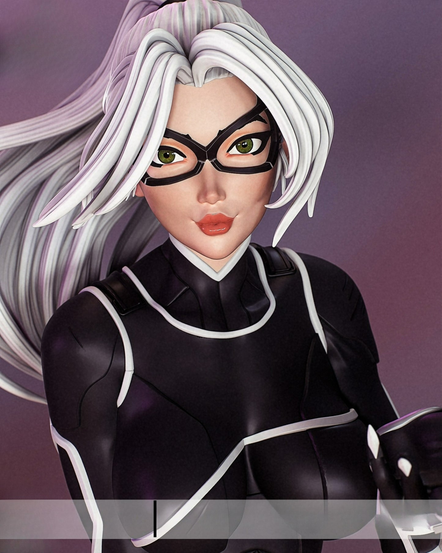 3563 Black Cat NSFW - Marvel Comics - STL 3D Print Files