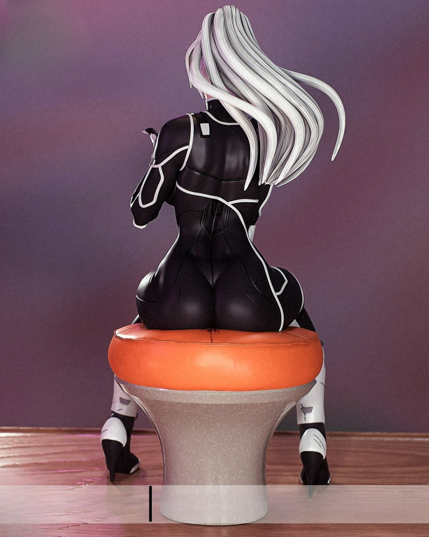 3563 Black Cat NSFW - Marvel Comics - STL 3D Print Files