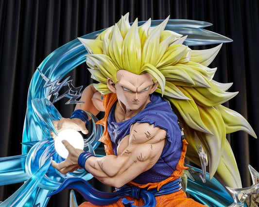 3292 Goku Kamehameha SSJ3 - Dragon Ball Z - STL 3D Print Files
