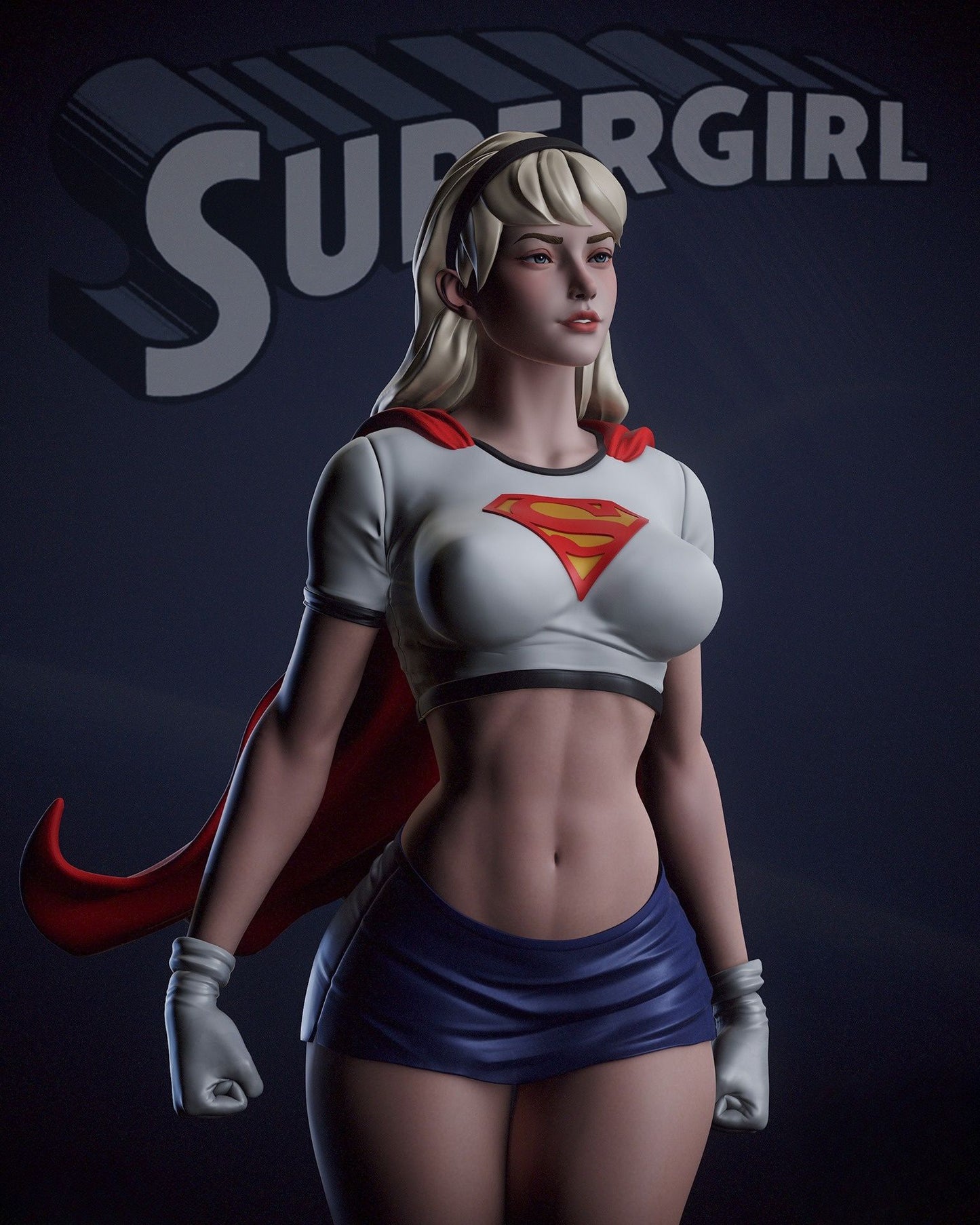 3918 Supergirl NSFW - DC Comics - STL 3D Print Files