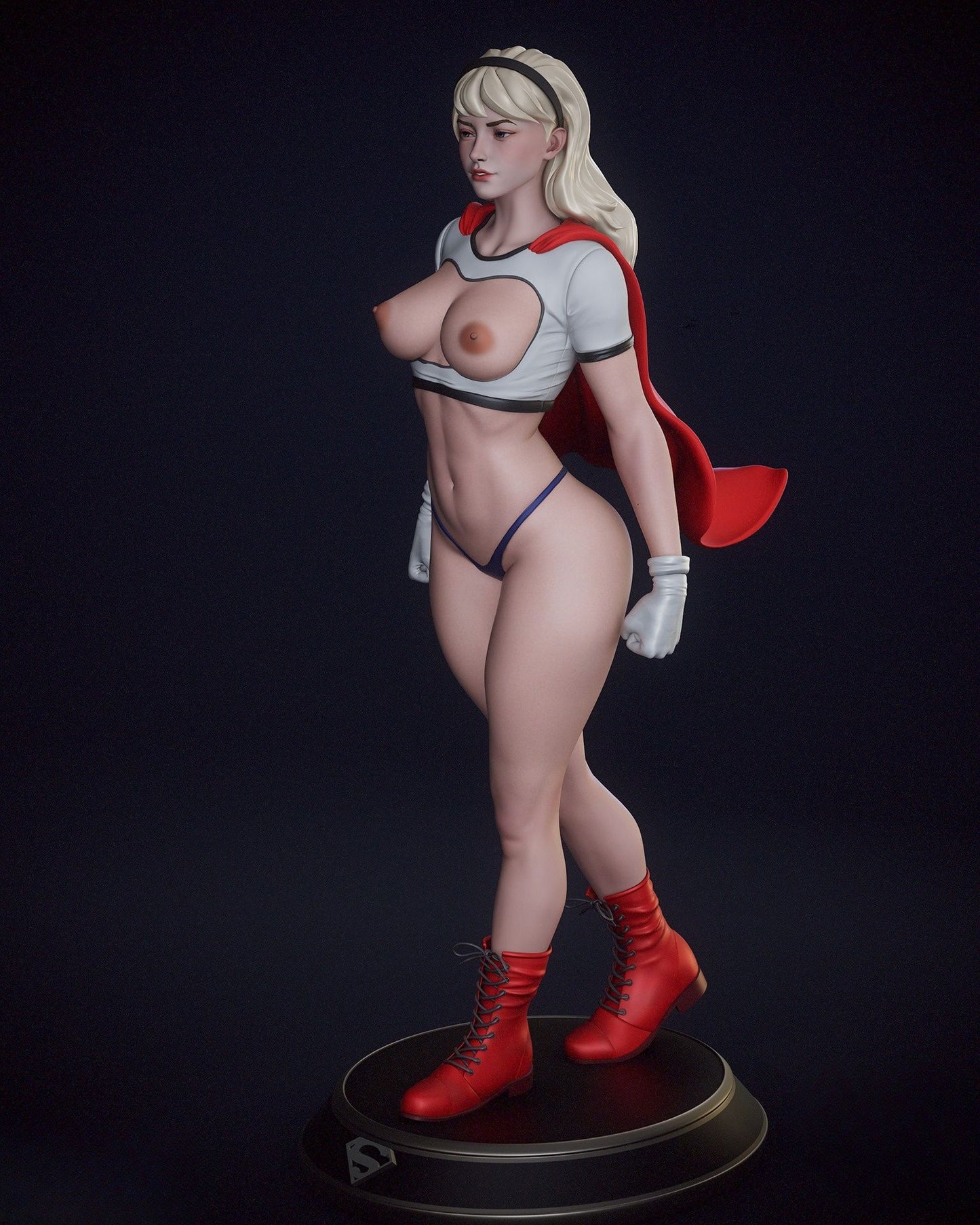 3918 Supergirl NSFW - DC Comics - STL 3D Print Files