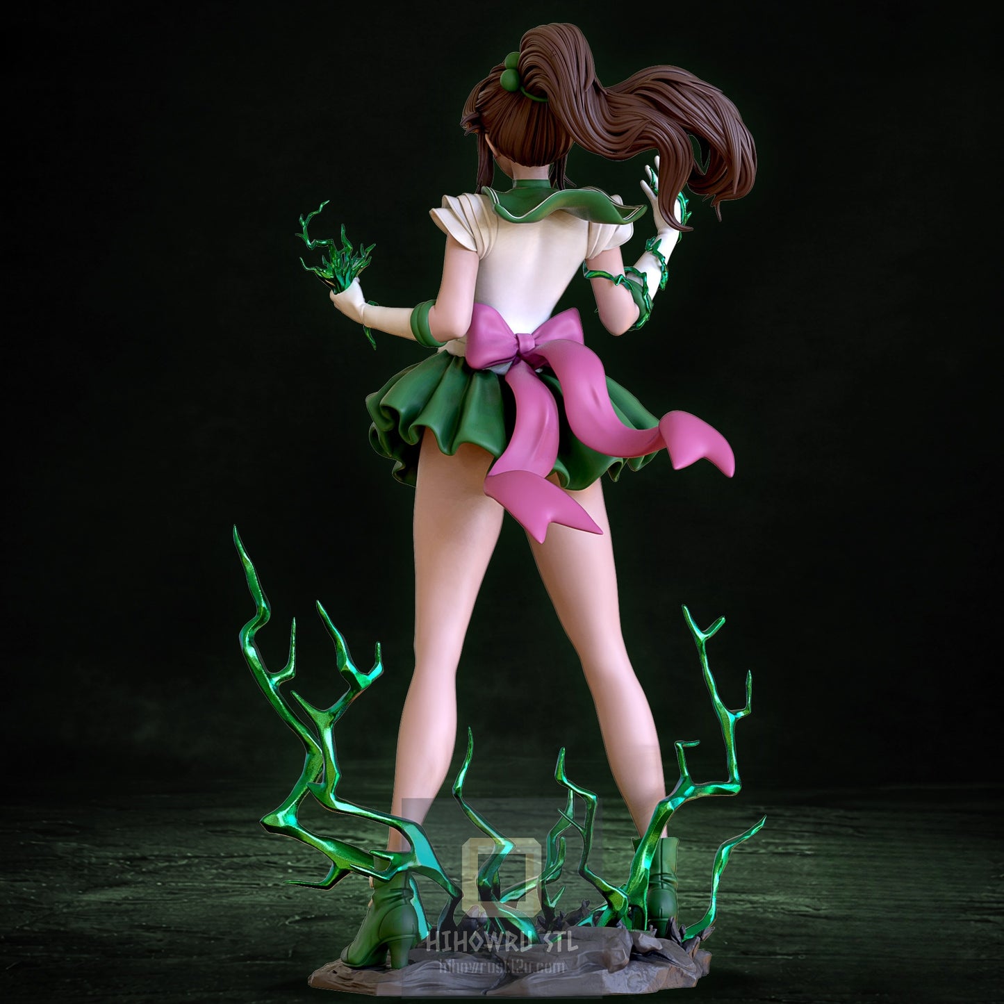 4826 Sailor Jupiter - Sailor Moon - STL 3D Print Files