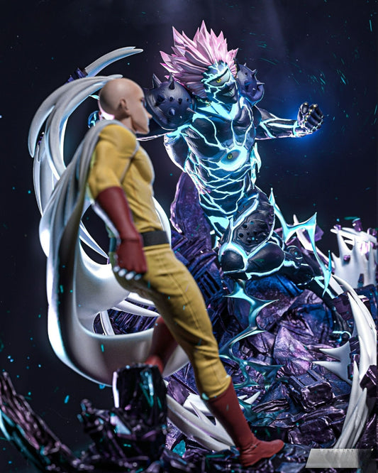3662 Saitama vs Boros - One Punch Man - STL 3D Print Files