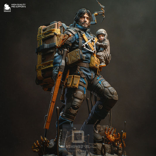 4394 Sam Porter Bridges - Death Stranding - STL 3D Print Files