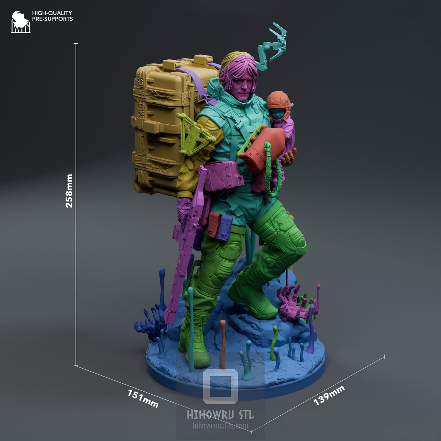 4394 Sam Porter Bridges - Death Stranding - STL 3D Print Files