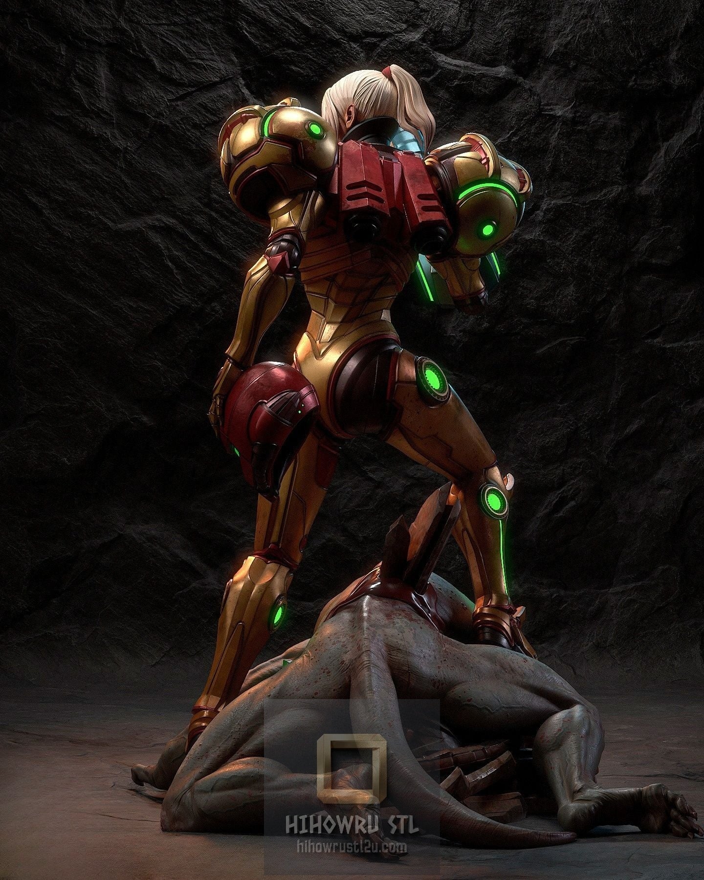 5231 Samus Aran - Metroid - STL 3D Print Files