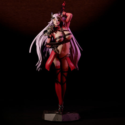 3489 Aldra NSFW - Queen's Blade - STL 3D Print Files