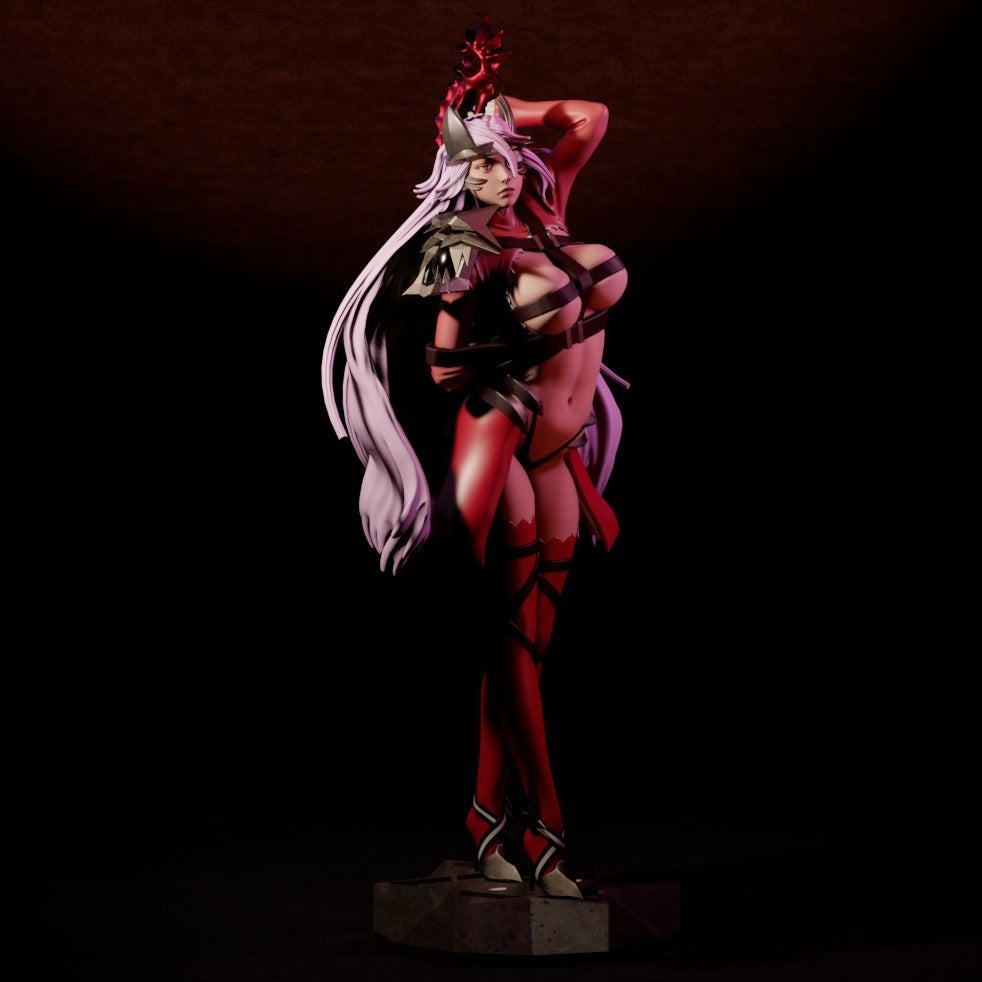 3489 Aldra NSFW - Queen's Blade - STL 3D Print Files