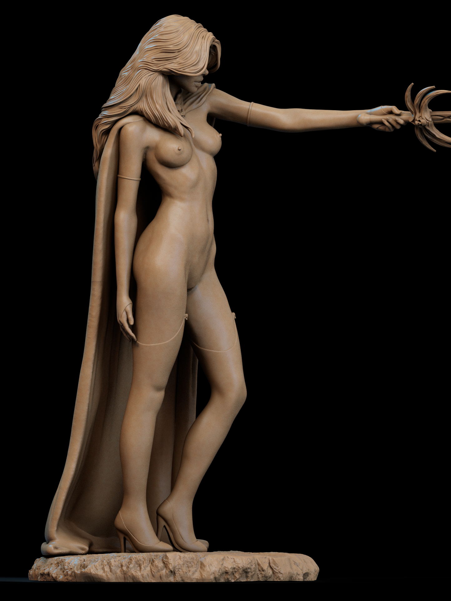 3505 Death Princess NSFW - STL 3D Print Files