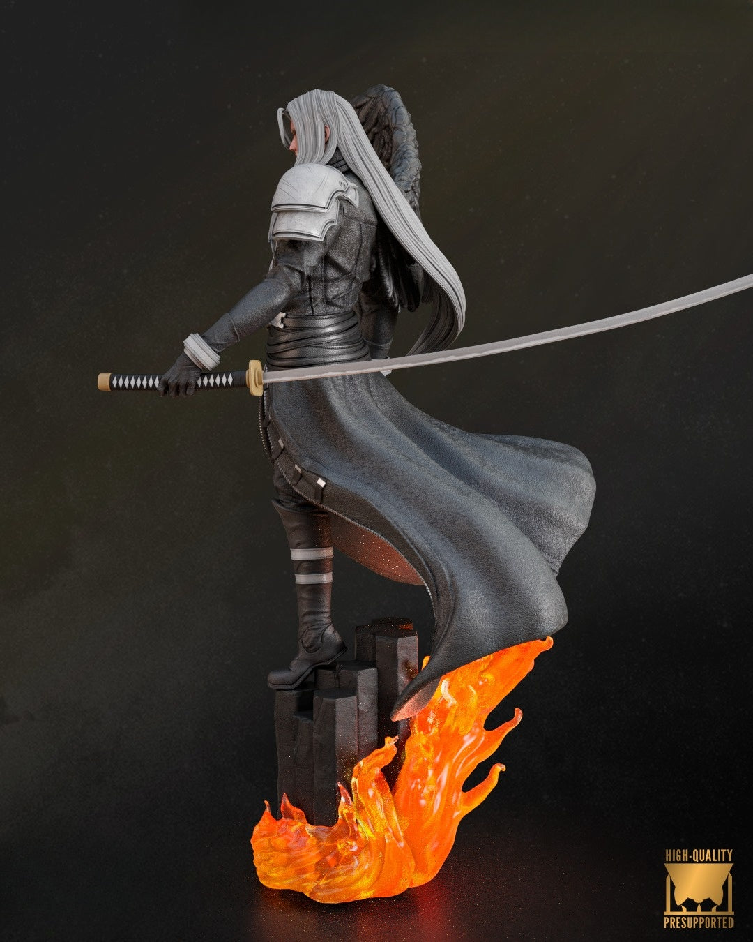 4266 Sephiroth - Final Fantasy VII - STL 3D Print Files