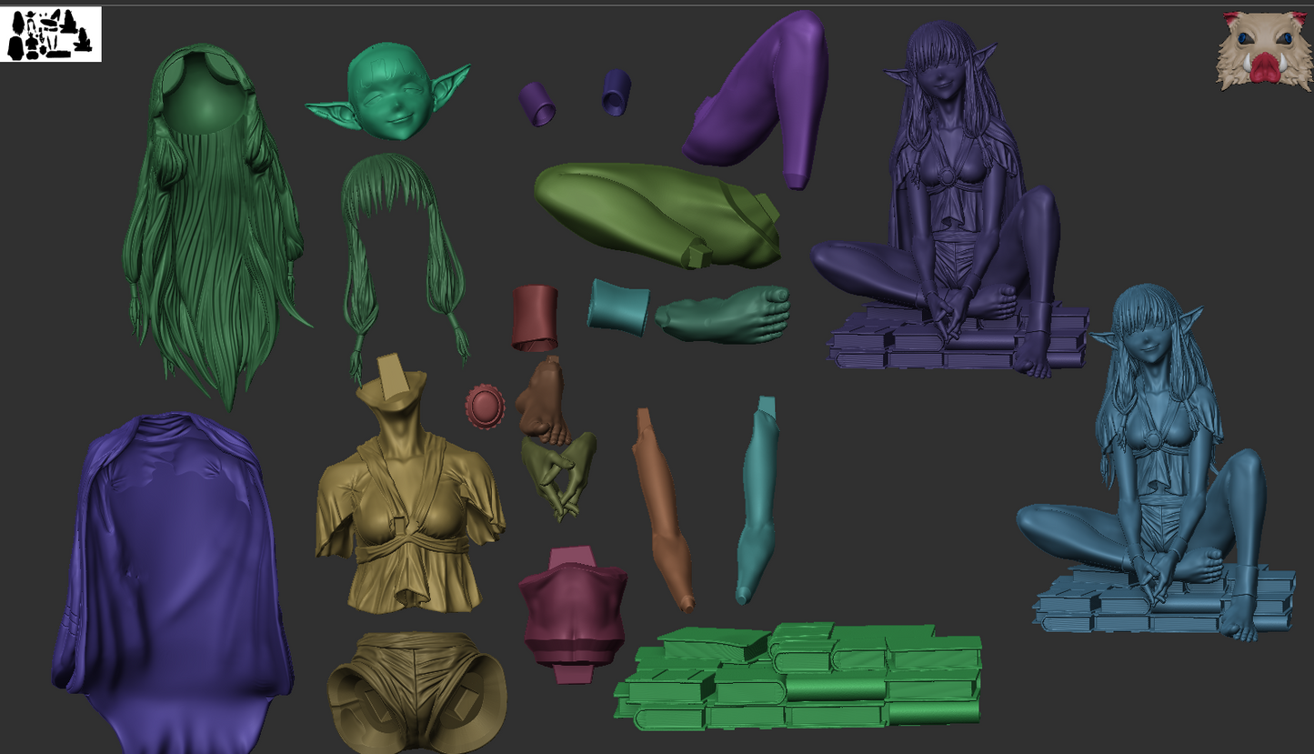 2288 Serie - Frieren: Beyond Journey's End - STL 3D Print Files