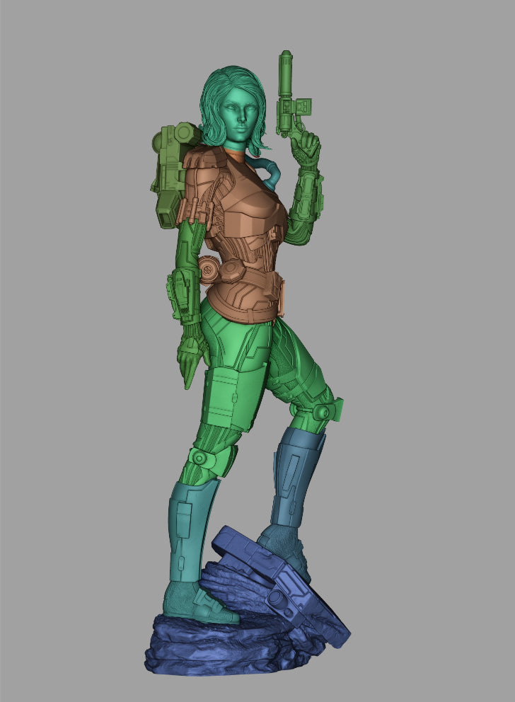 3732 Shae Vizla - Star Wars - STL 3D Print Files