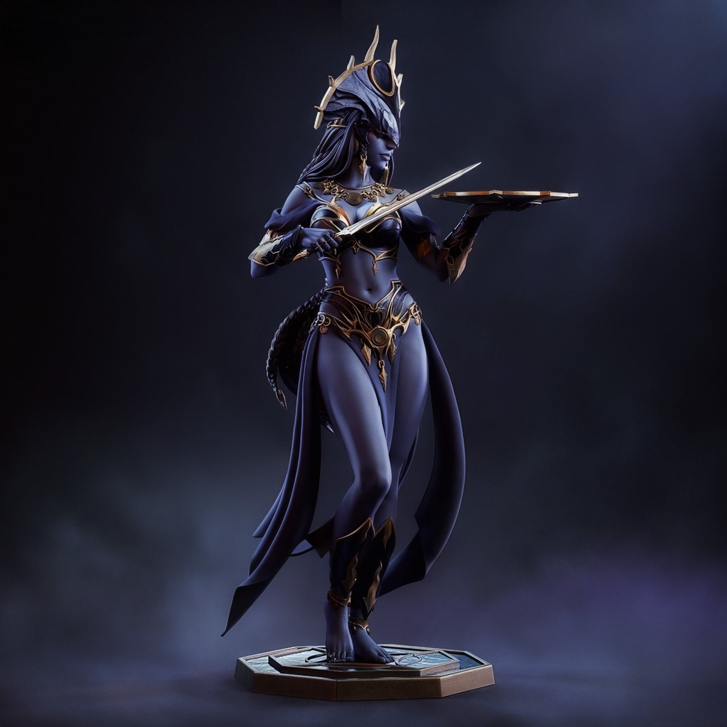 3481 Shar - Baldur's Gate 3 - STL 3D Print Files