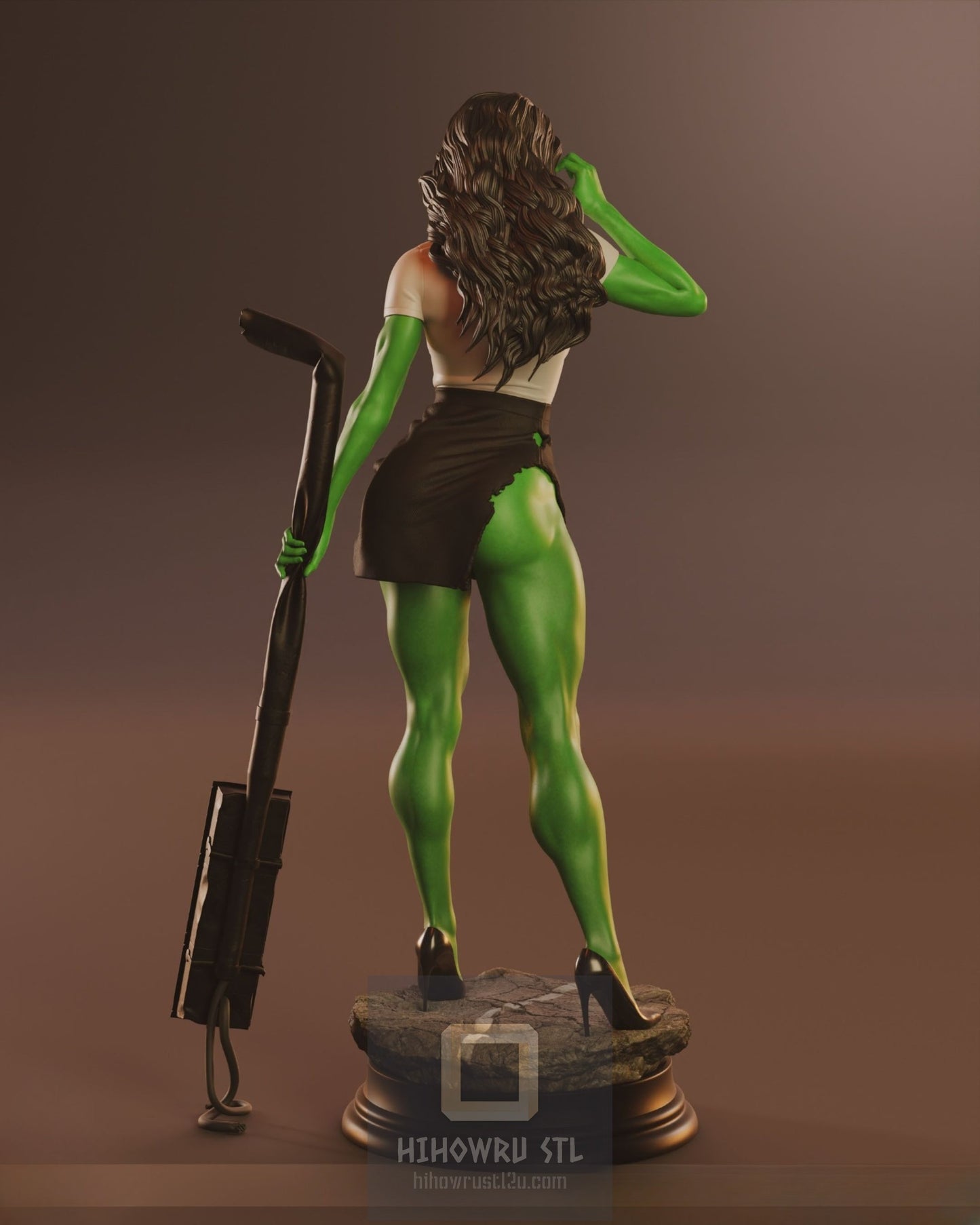 4295 She Hulk - Marvel Comics - STL 3D Print Files