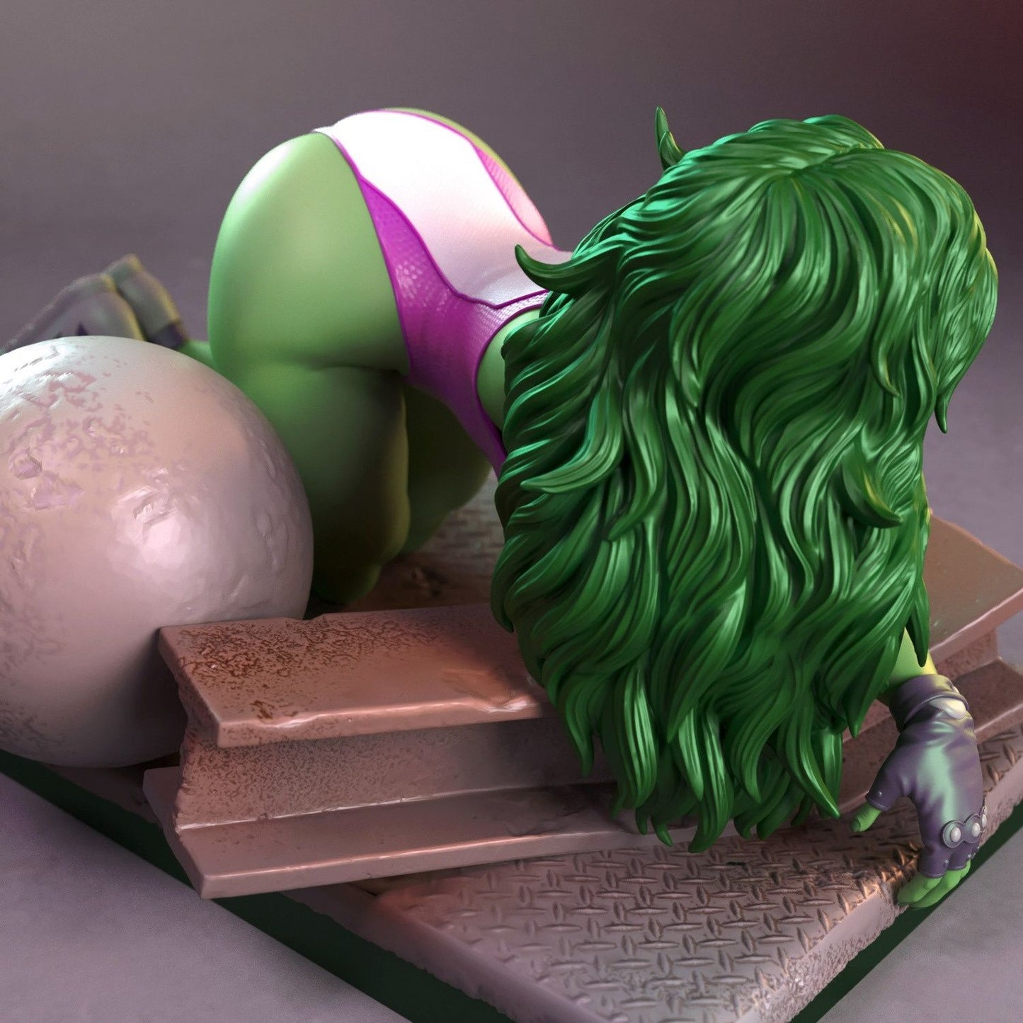 3783 She Hulk NSFW - Marvel Comics - STL 3D Print Files