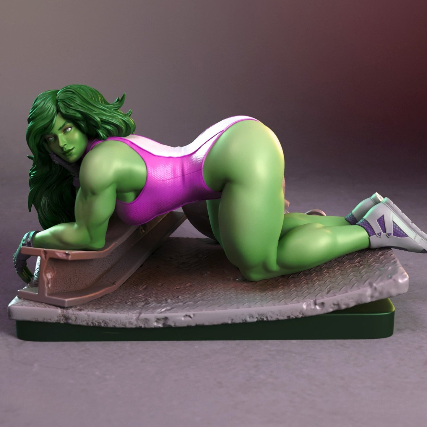 3783 She Hulk NSFW - Marvel Comics - STL 3D Print Files