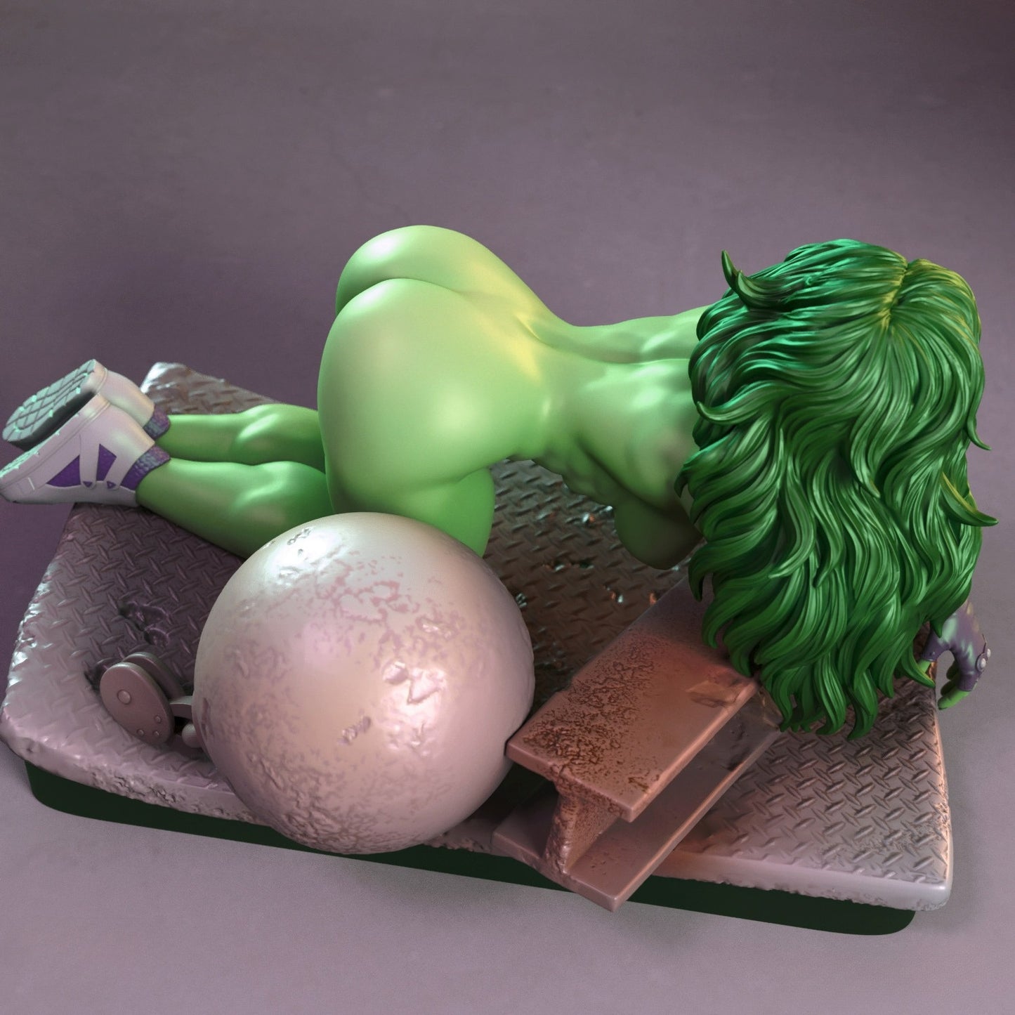 3783 She Hulk NSFW - Marvel Comics - STL 3D Print Files