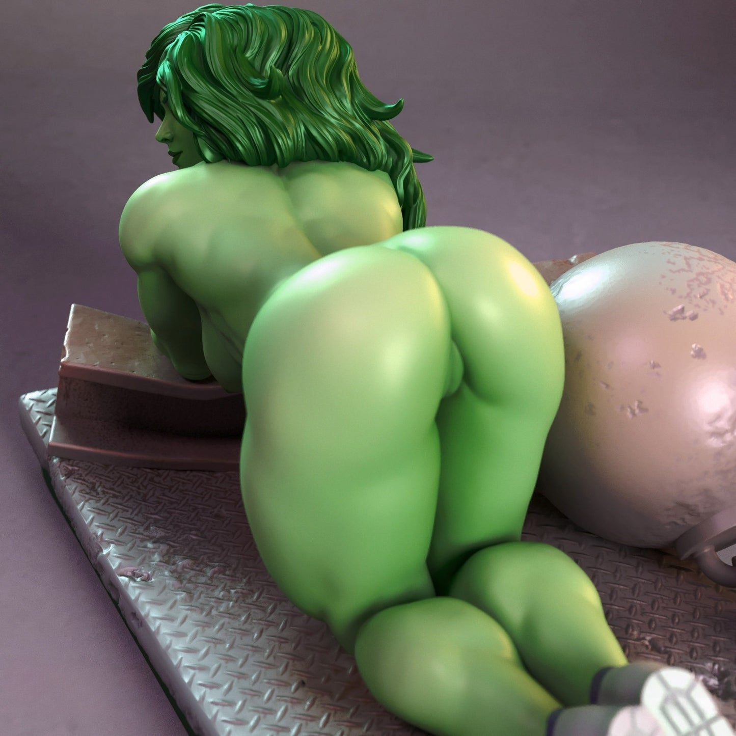 3783 She Hulk NSFW - Marvel Comics - STL 3D Print Files