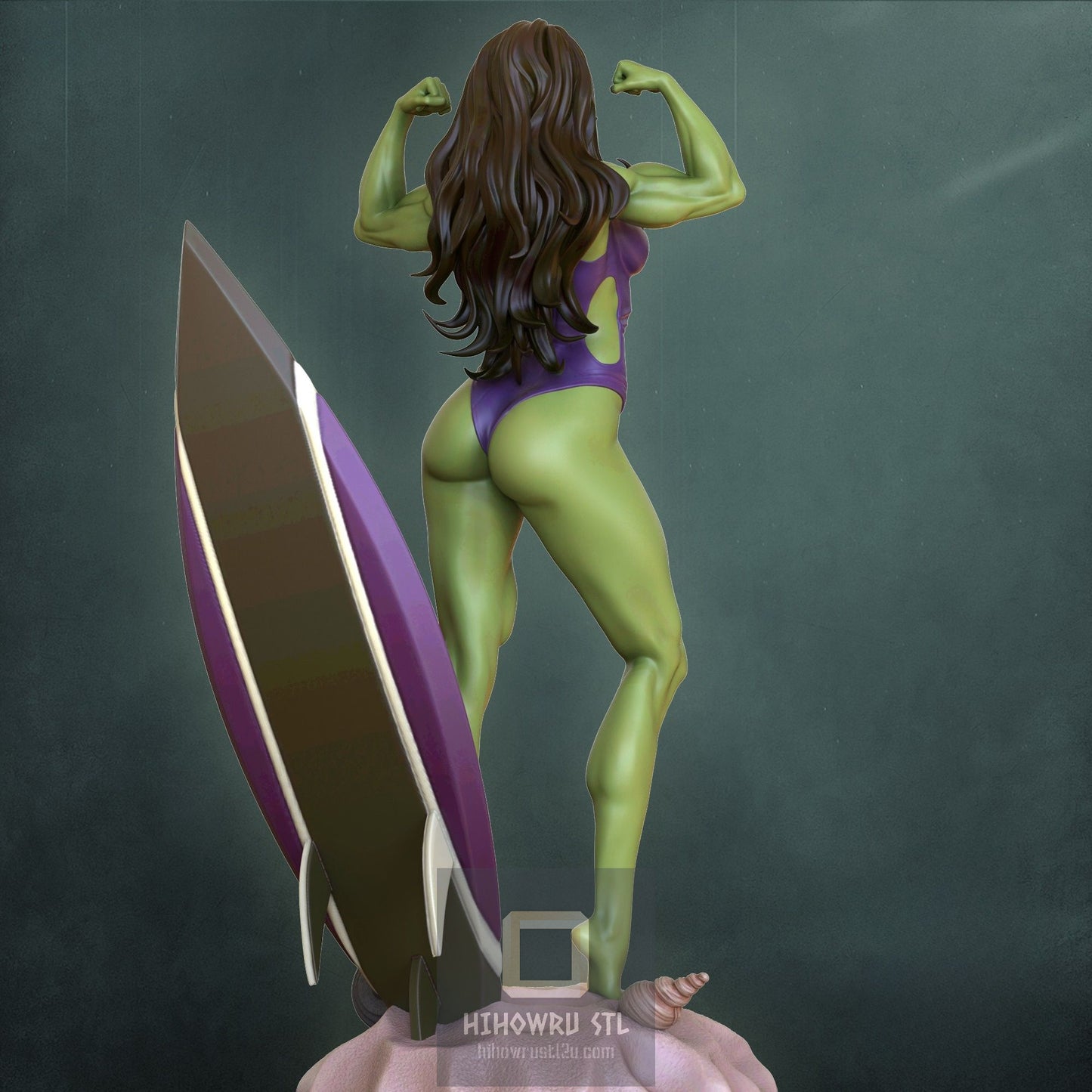 4444 She Hulk NSFW - Marvel Comics - STL 3D Print Files