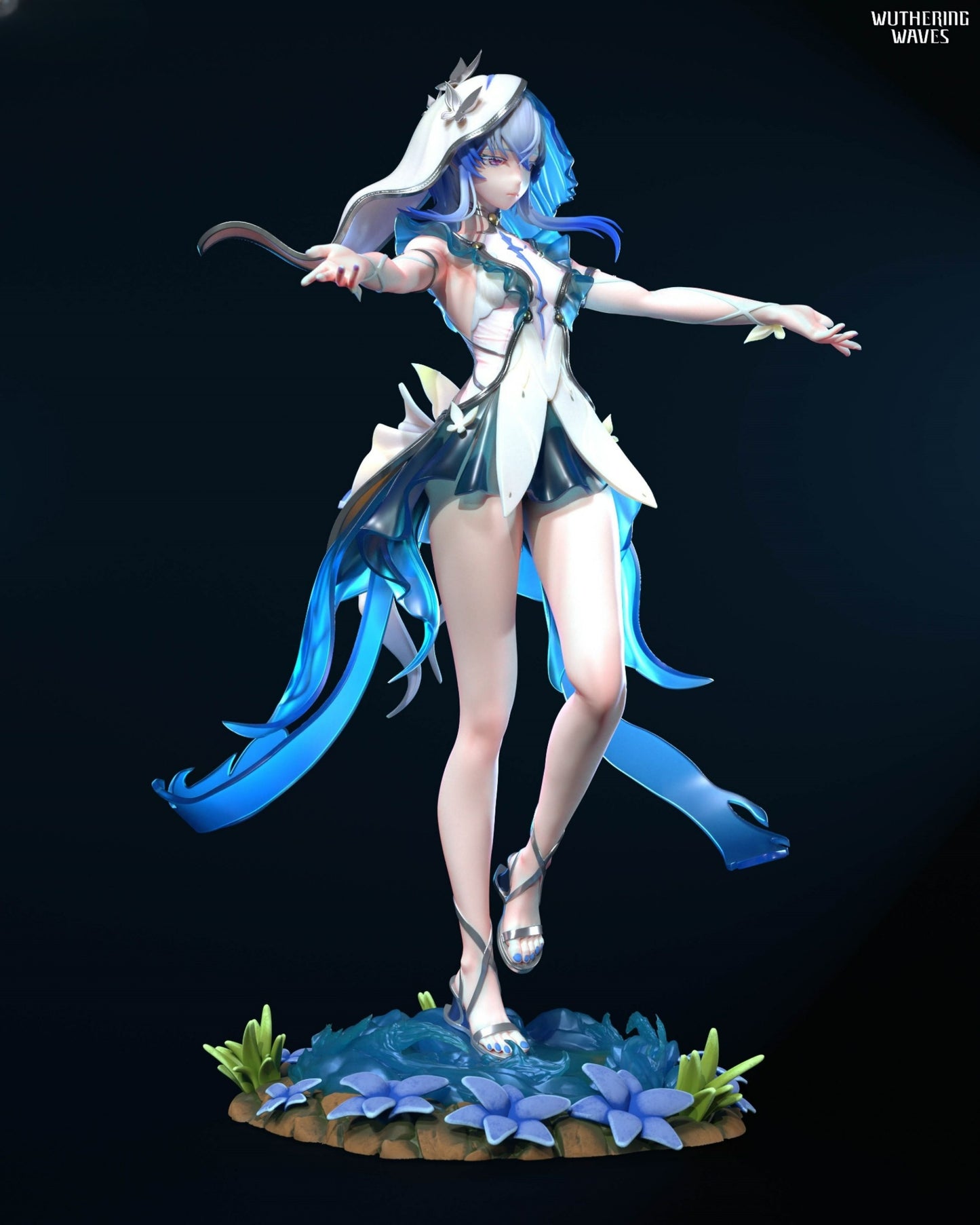 3596 The Shorekeeper - Wuthering Waves - STL 3D Print Files